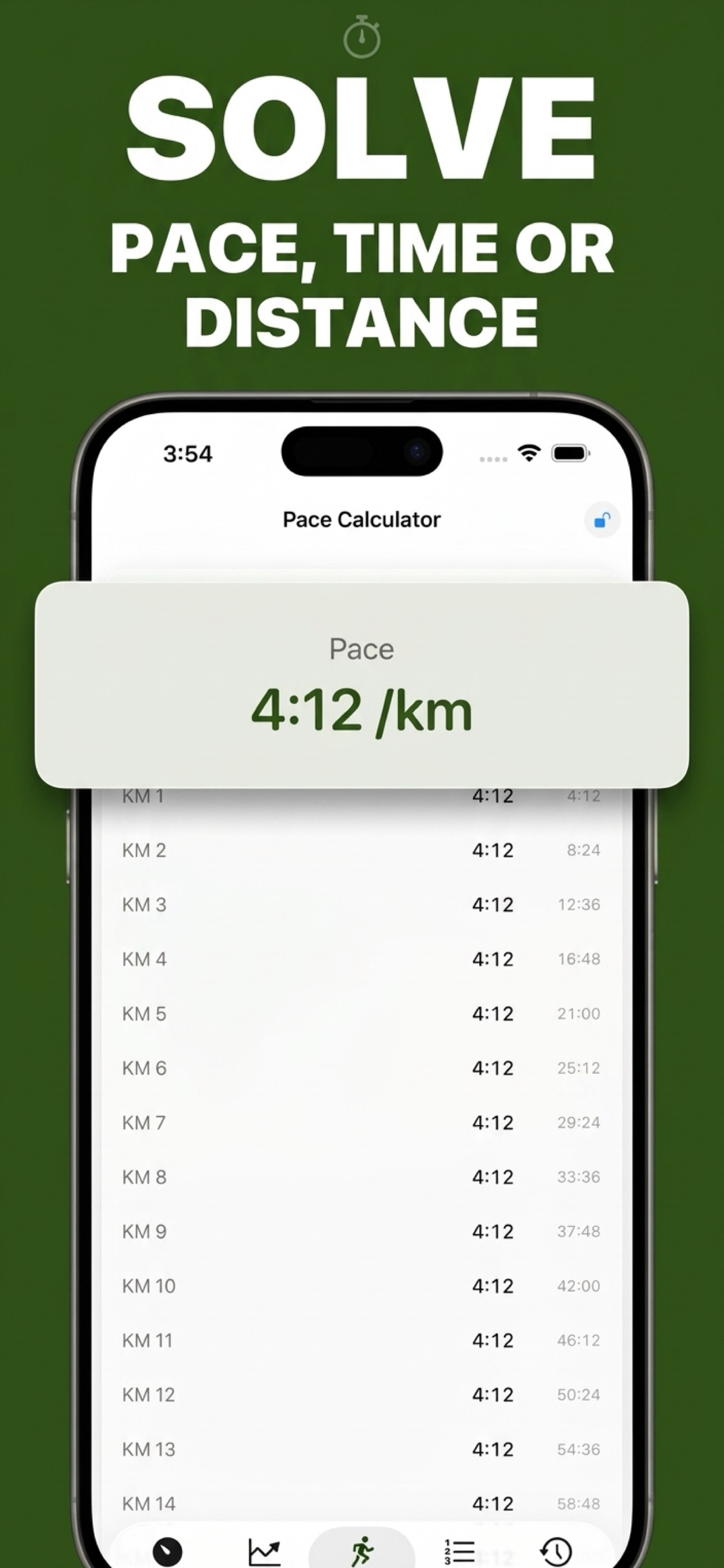 Solve Pace, Time, or Distance
