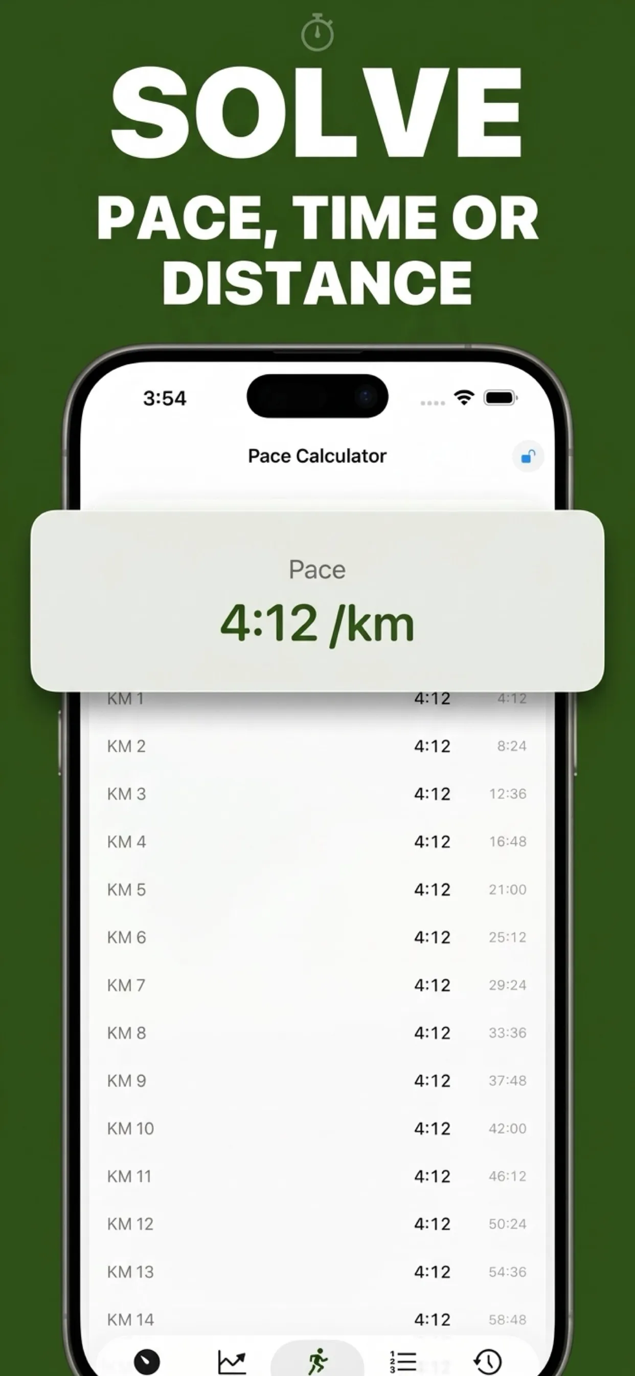 Captura de pantalla de Calculadora de Ritmo