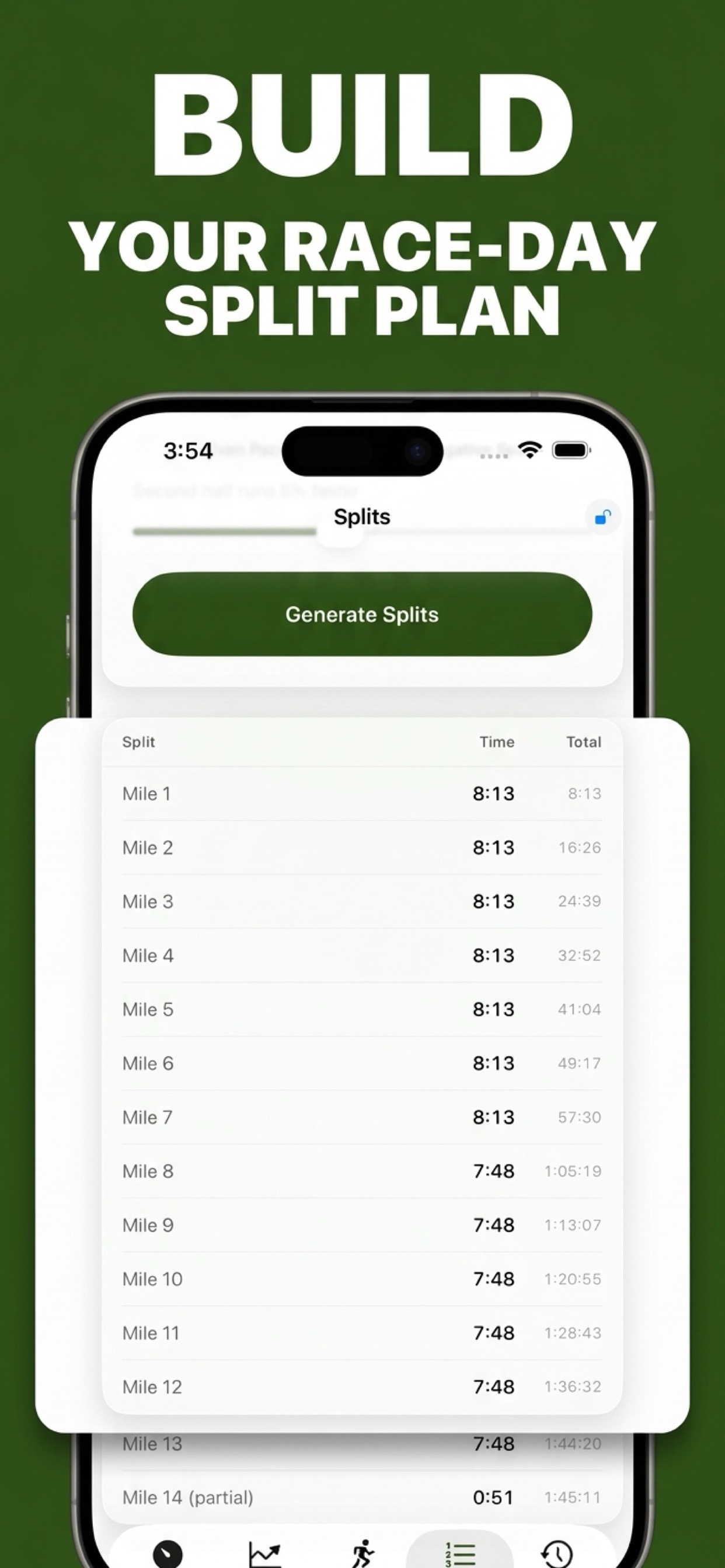 Build Your Race-Day Split Plan